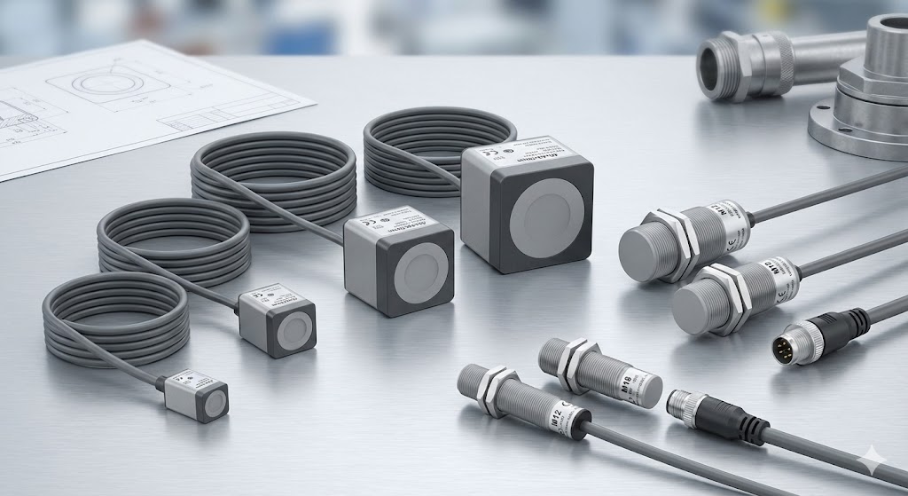 Versatile New Sensing Options: Full Range of Square and Plug-in Proximity Switches for Complex Industrial Environments