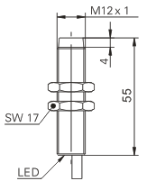 M12 Analog Proximity Switch