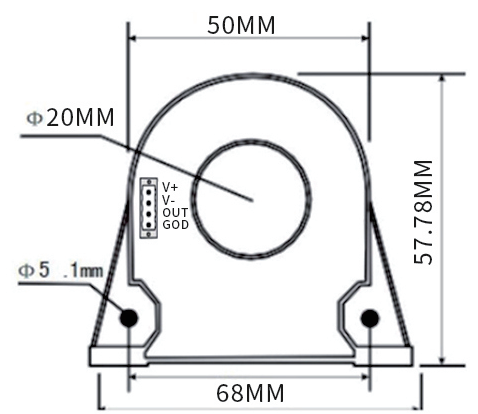 STW-DI01C-2001H Fluxgate Current Sensor (Analog output) STW-DI01C-2001H Fluxgate Current Sensor (Analog output)