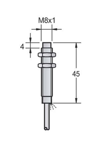M8 Non-Flush Capacitive Proximity Sensor M8 Non-Flush Capacitive Proximity Sensor