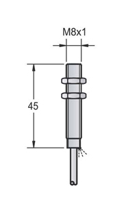 M8 Flush Capacitive Proximity Sensor M8 Flush Capacitive Proximity Sensor