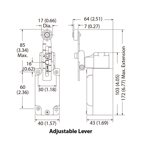 High-Temperature Industrial Limit Switch - 350°C Rated